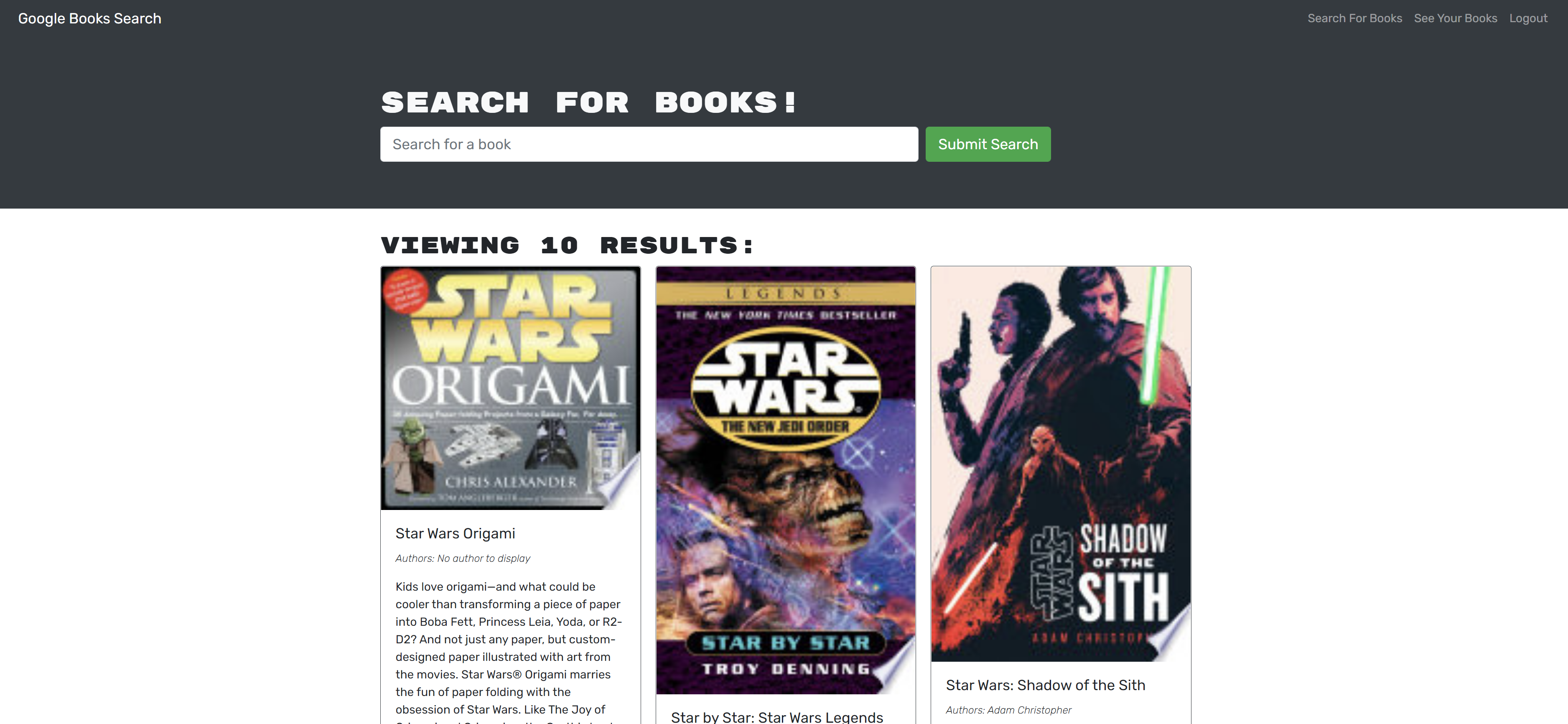 Book Search Engine